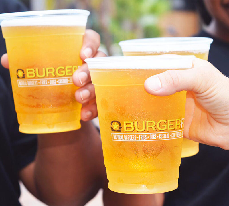 Beer at BurgerFi
