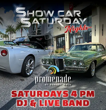 Show Car Saturday Nights: Saturdays at 4 PM