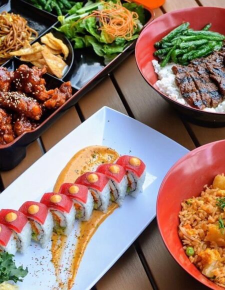 Bento Asian Kitchen + Sushi platters