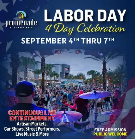 Labor Day 4 Day Celebration, September 4 – 7, 2026