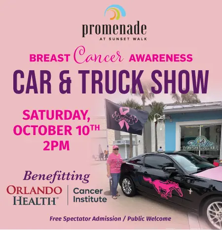Breast Cancer Awareness Car & Truck Show: October 10, 2026