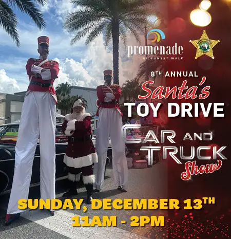 Santa’s Toy Drive Car and Truck Show: December 13, 2026