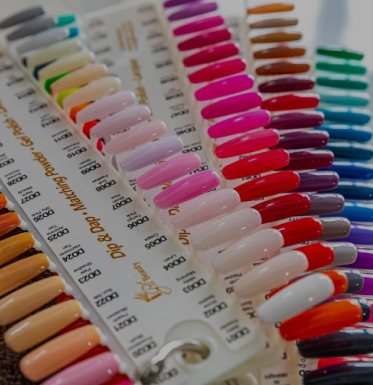 Multicolored nail designs from Avalon Nails & Spa