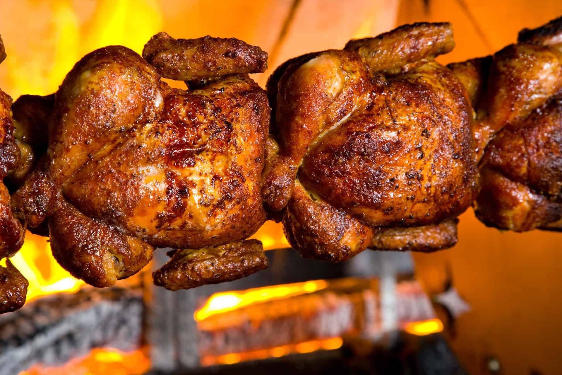 Cowboy Chicken Wood Fire Rotisserie