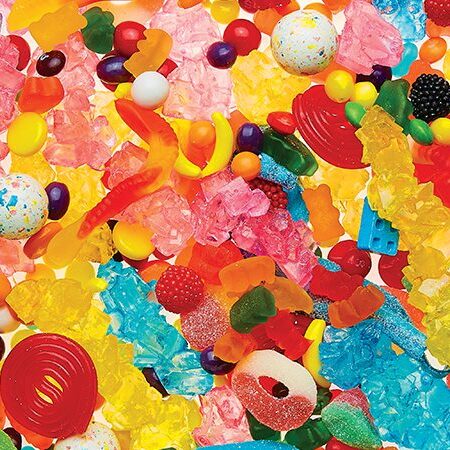 Assorted, colorful candy from IT’SUGAR
