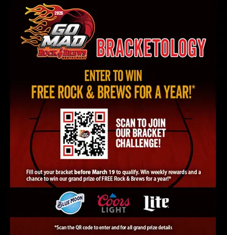 Go Mad for March Madness at Rock & Brews