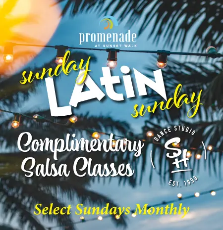 Sunday Latin Sunday presents Free Salsa Classes with Salsa Heat Dance Studios