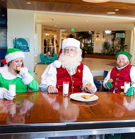 Breakfast with Santa at Margaritaville Resort Orlando | Sunset Walk