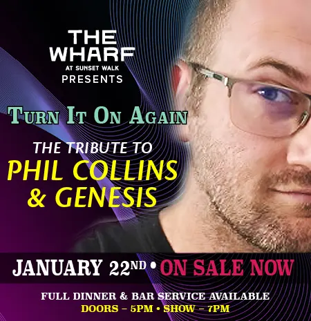 Turn it on Again - The Tribute to Phil Collins & Genesis on Thursday, January, 22, 2026