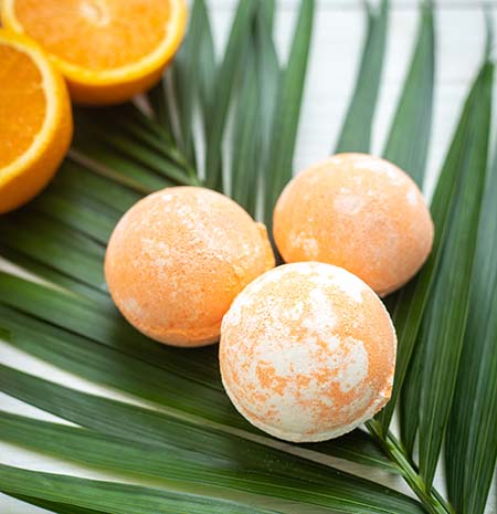 Florida Fresh bath bomb soap from Naples Soap Company