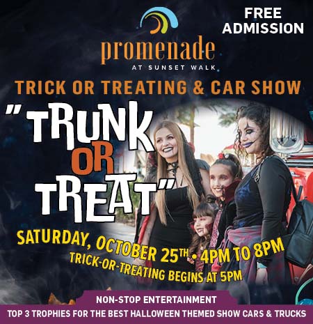 Trunk or Treating and Car Show: October 25, 2025