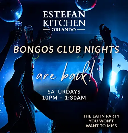 Bongos Club Nights are back at Estefan Kitchen Orlando
