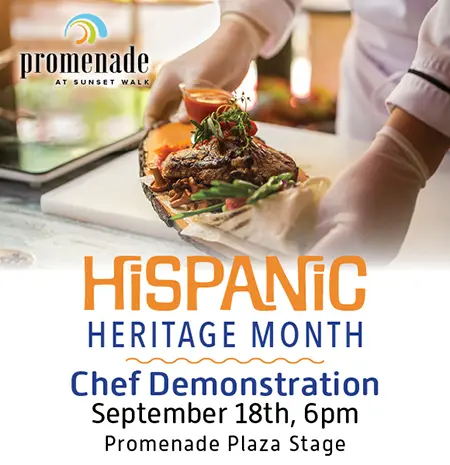 Hispanic Heritage Month Chef Demonstration: September 18, 2025