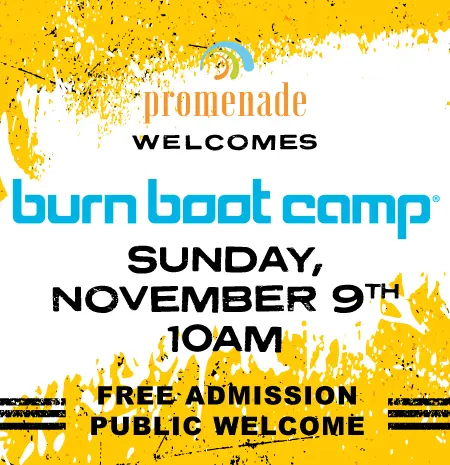 Promenade at Sunset Walk welcomes Burn Boot Camp: November 9, 2025