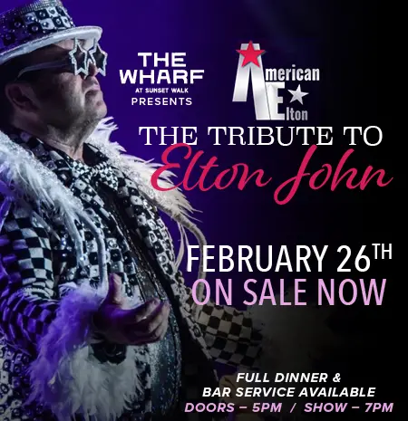 American Elton: The Tribute to Elton John - February 26, 2026 - On Sale Now