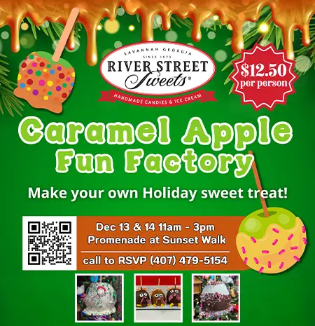 Caramel Apple Fun Factory at River Street Sweets