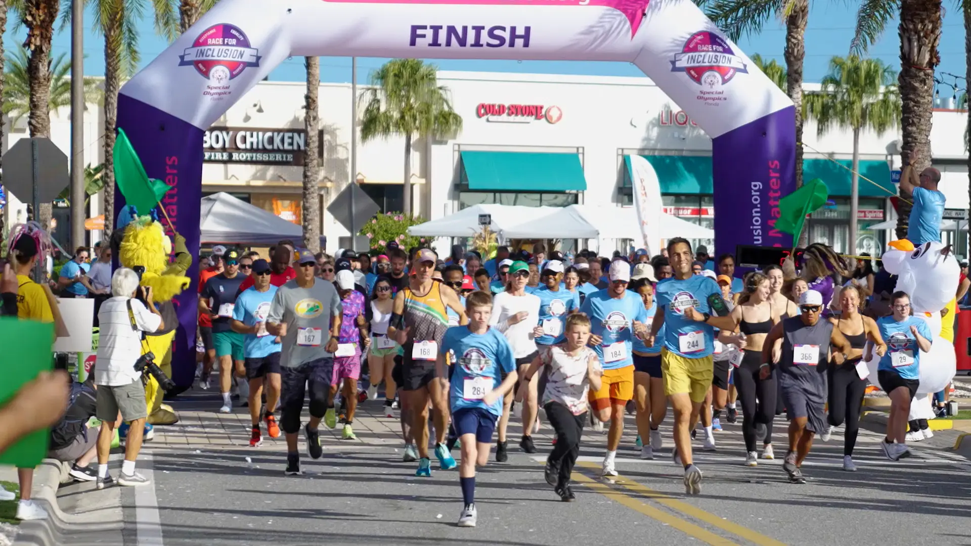 Race for Inclusion 2025 finish line