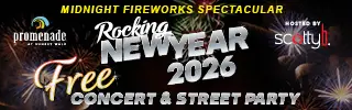 Rocking New Year 2026 Free Concert and Street Party