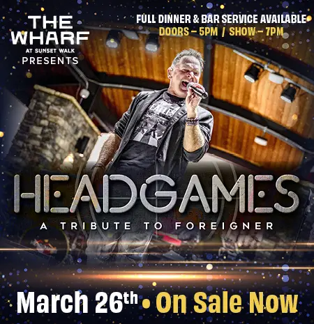 Head Games: The Tribute to Foreigner - Live at The Wharf