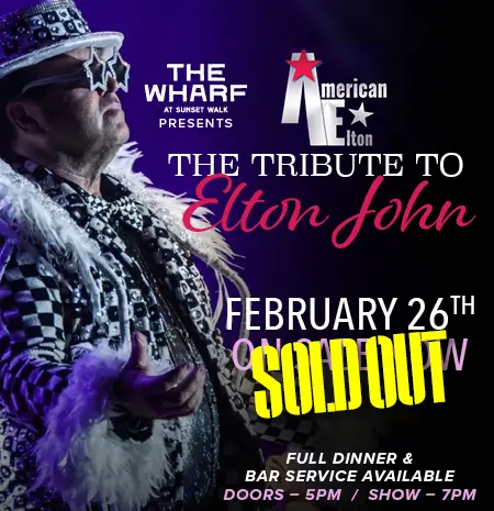 American Elton: The Tribute to Elton John - February 26, 2026 - On Sale Now