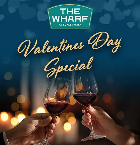 Valentine’s Day Special at The Wharf at Sunset Walk