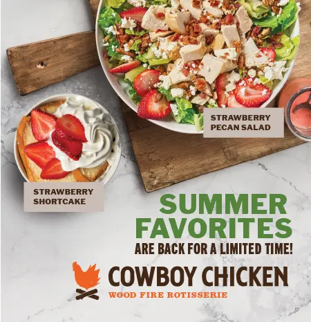 Summer Favorites are Back for a Limited Time at Cowboy Chicken