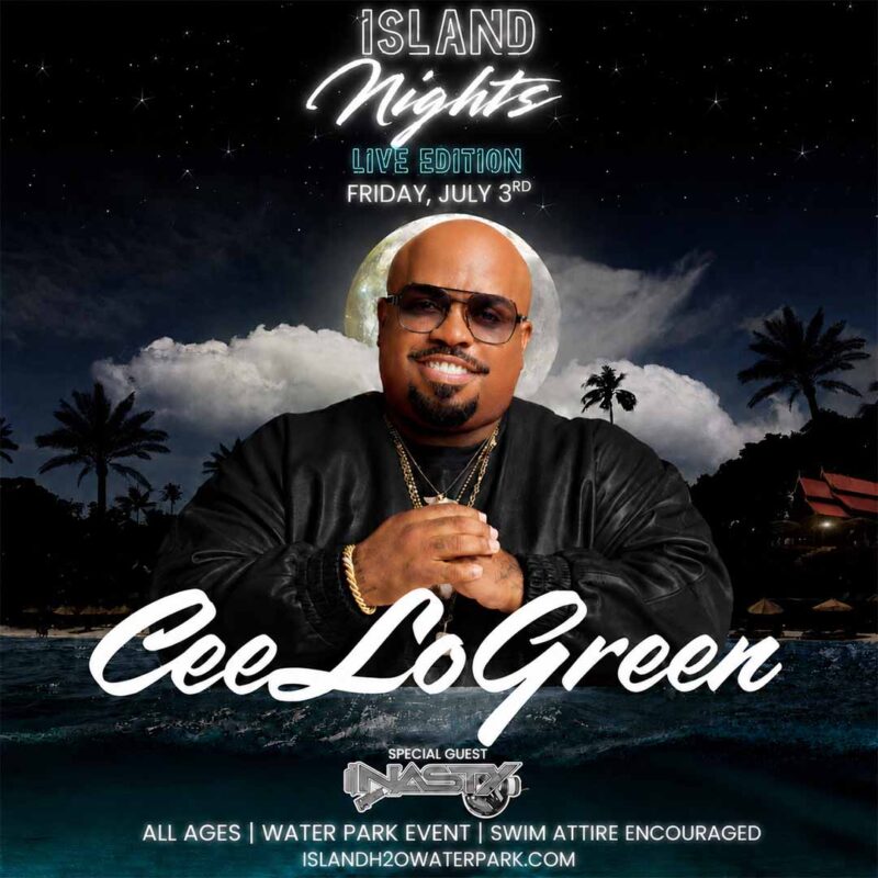 Island Nights Live Edition: CeeLo Green on Friday, July 3, 2026