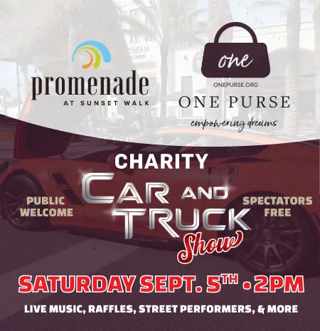One Purse Charity Car and Truck Show: September 5, 2026