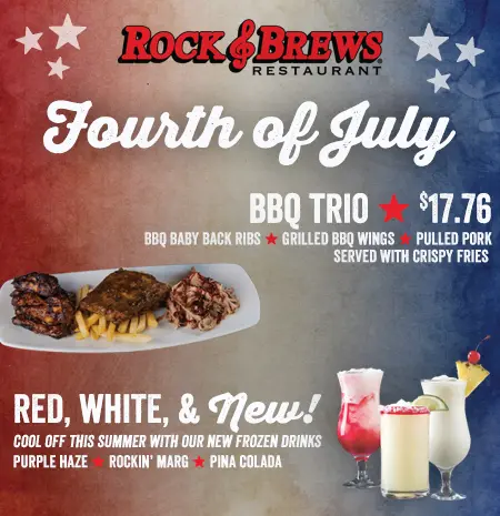 4th of July at Rock & Brews