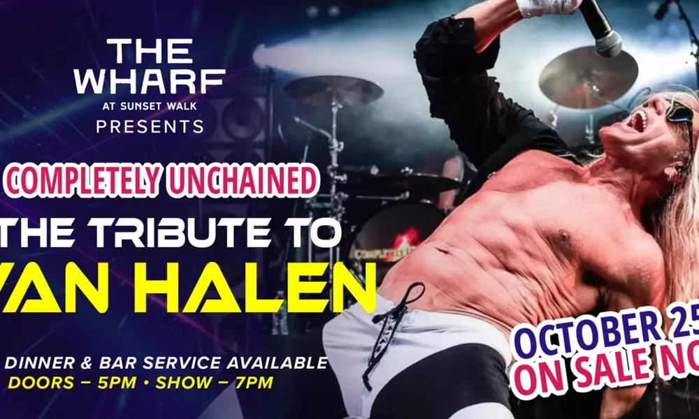 The Wharf at Sunset Walk presents The Tribute to Van Halen on October 25, 2026