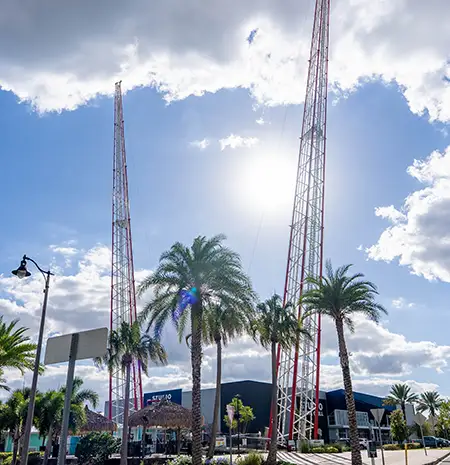 Sunset Walk Slingshot thrill ride