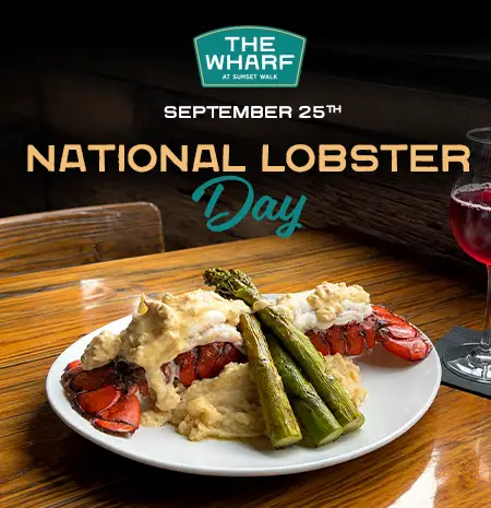 National Lobster Day at The Wharf: September 25