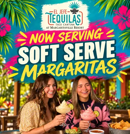 Now serving Soft Serve Margaritas at El Jefe Tequilas Taco Cantina